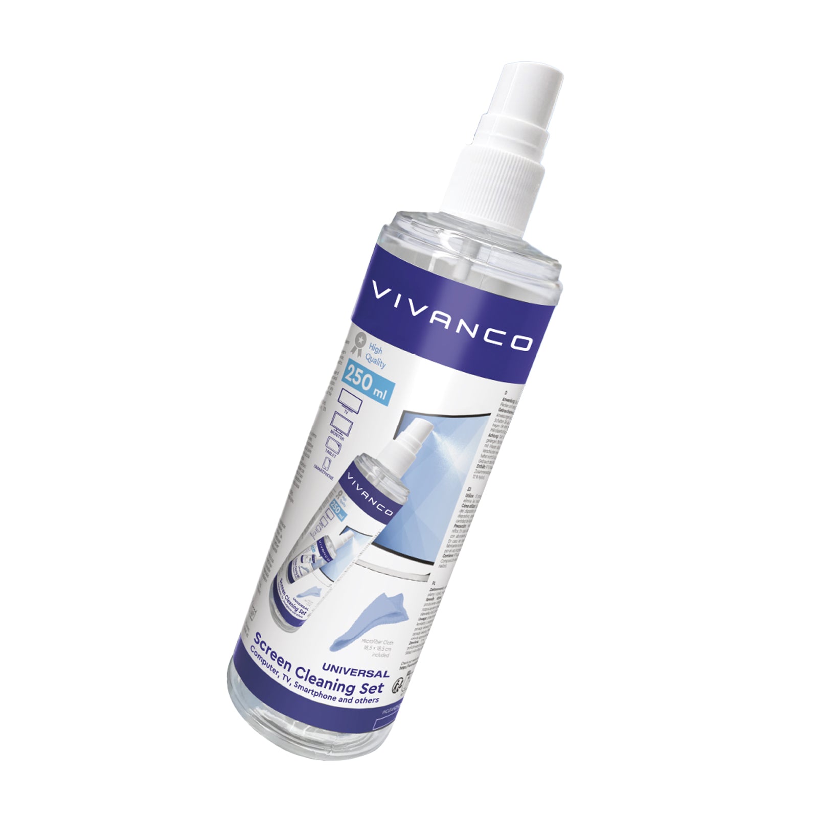 Spray per schermi con panno