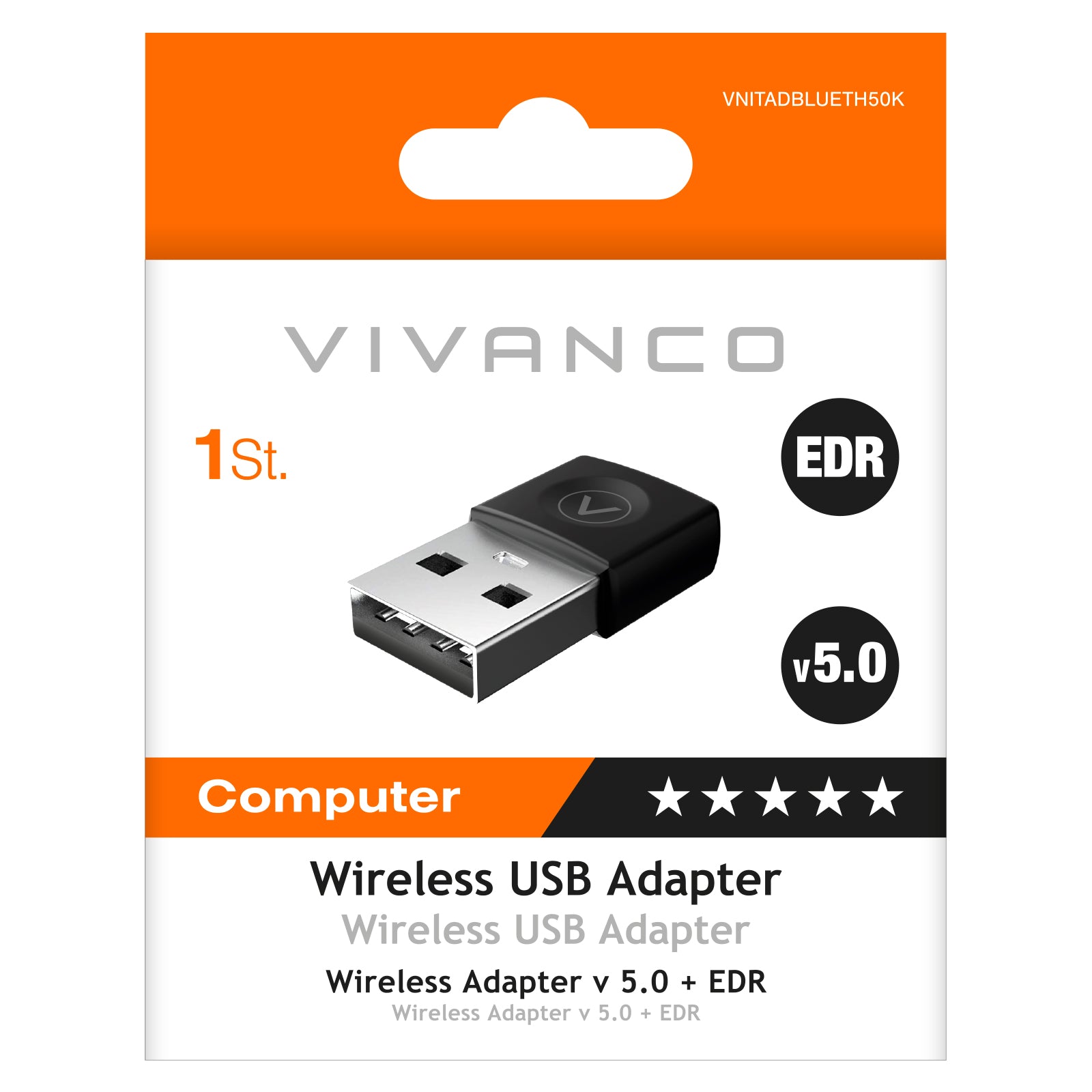 Adattatore wireless USB-A per connessione senza fili veloce e affidabile