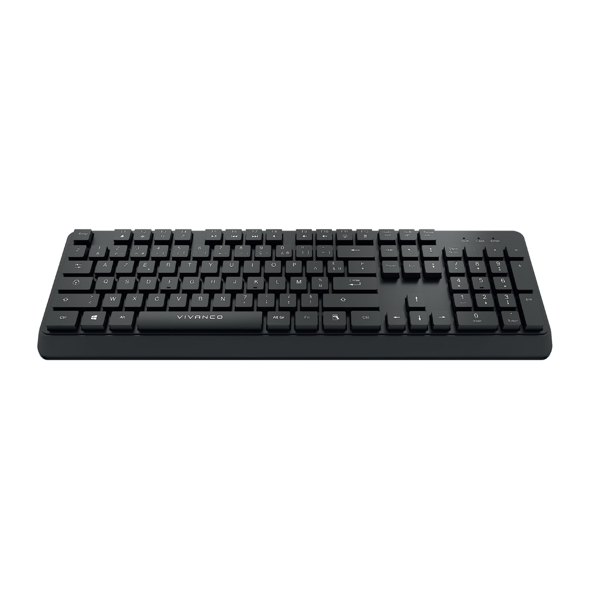 Tastiera ANSI, cablata con cavo 1,5 m USB-A, 104 tasti layout francese