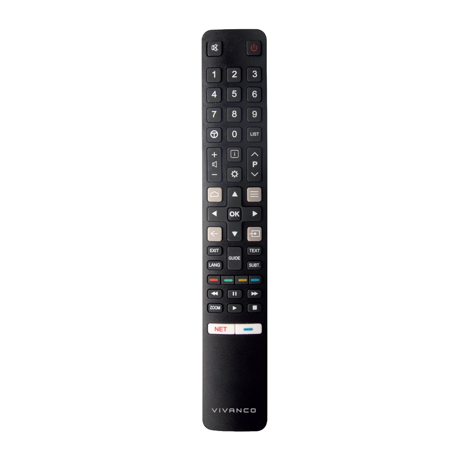 Remote control for TCL TVs and Smart TVs