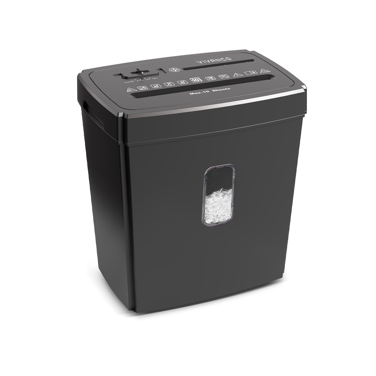 Destructeur documents/cartes/CD coupe 4×35 mm 15 L