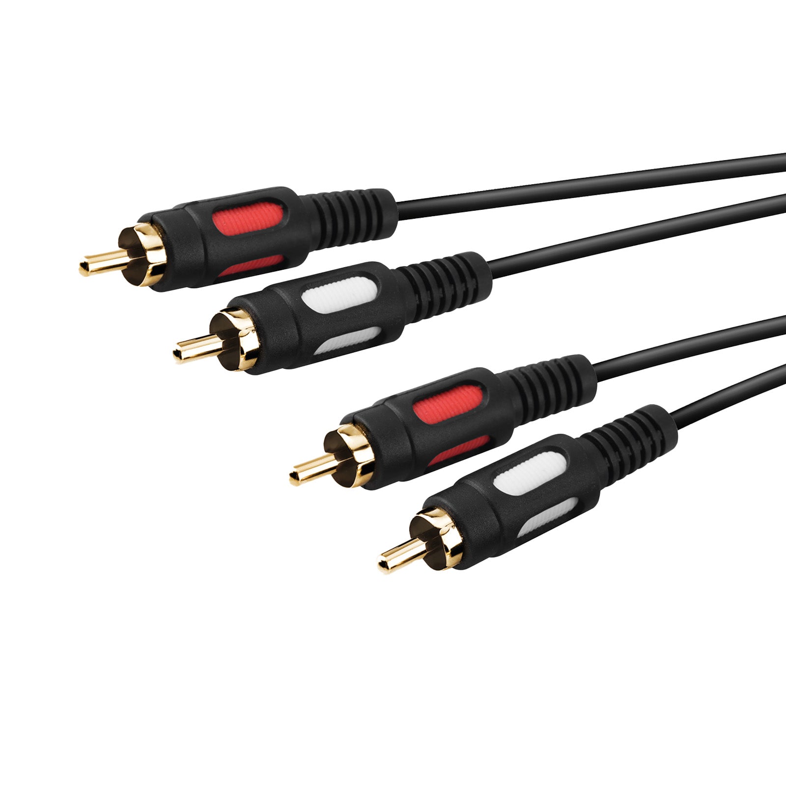 Cavo audio da 2 RCA maschio a 2 RCA maschio