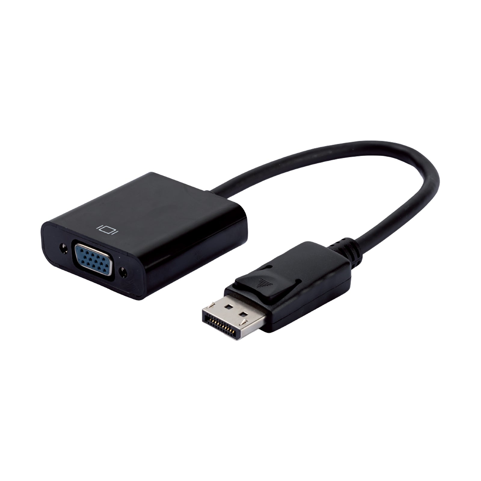 DisplayPort - adattatore VGA, connettore DisplayPort - 15 pin. Presa HD, 0,15 m