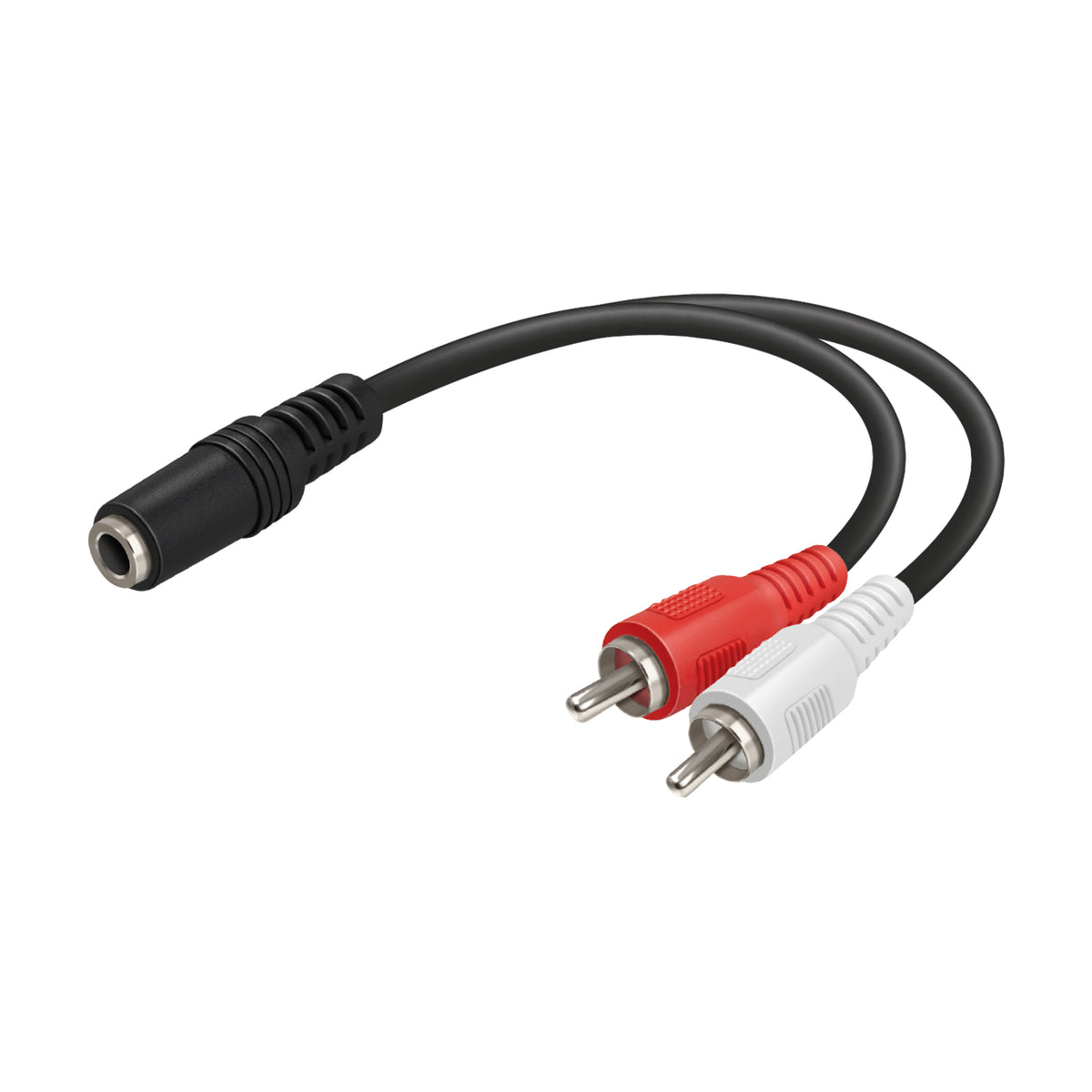 Cavo audio Jack 3,5 mm femmina a 2 RCA maschio