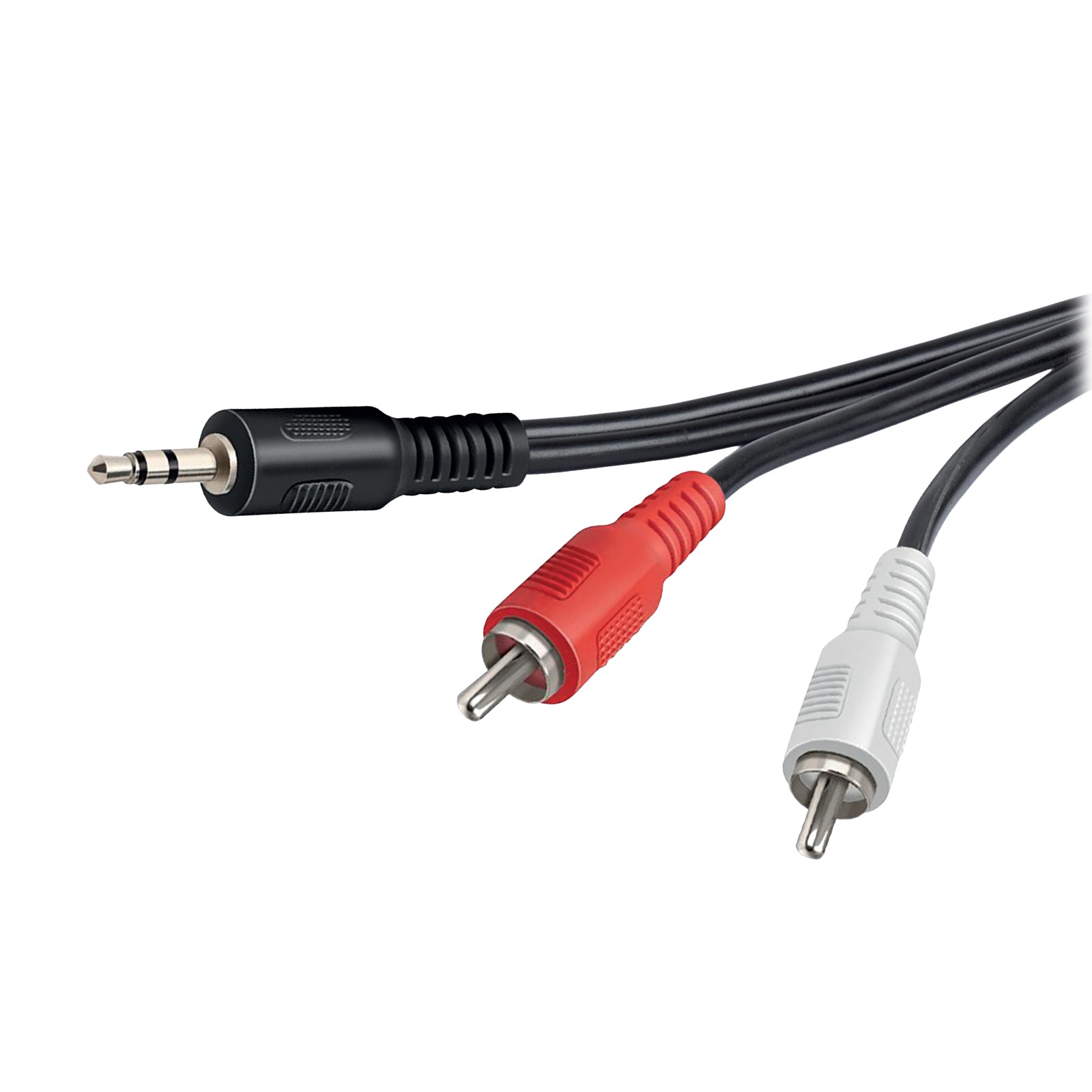 Cavo audio Jack 3,5 mm a 2 RCA maschio
