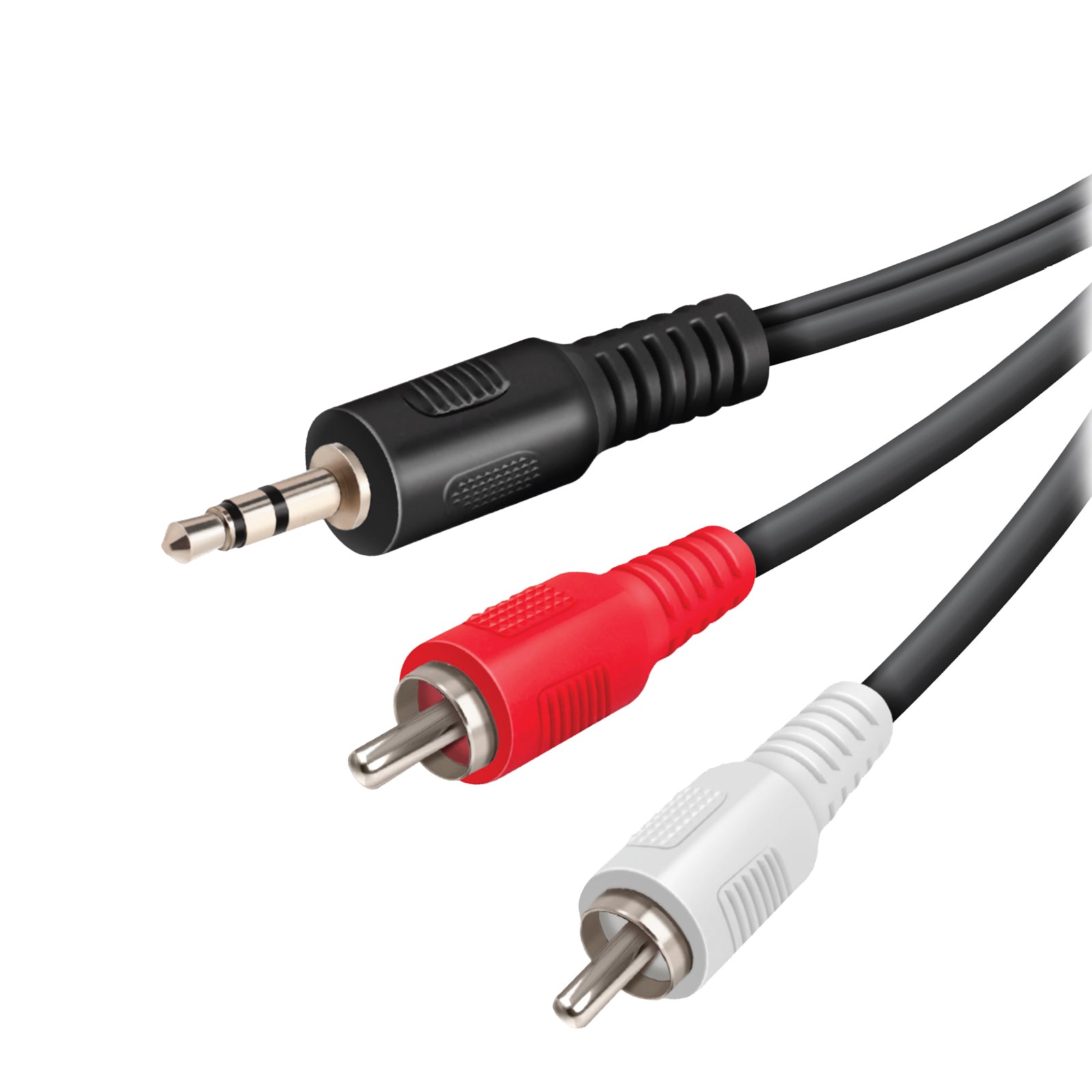Cavo audio Jack 3,5 mm a 2 RCA maschio