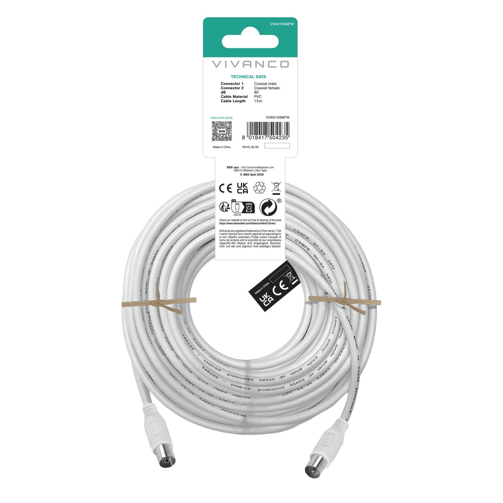 Cavo antenna TV/radio