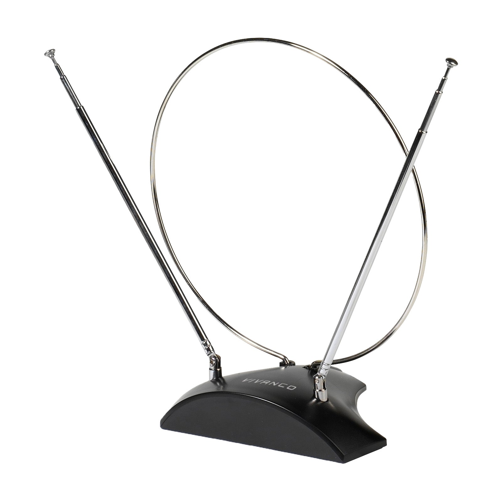 Antenna da interni ad anello per ricezione di TV e radio