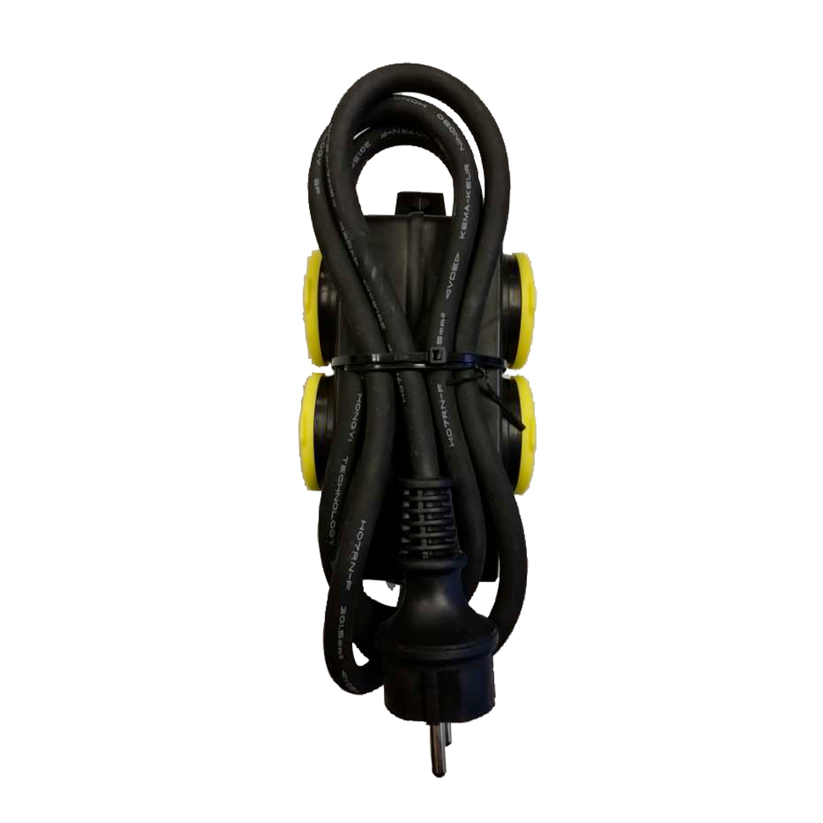 Outdoor multi-socket with 4 Schuko sockets