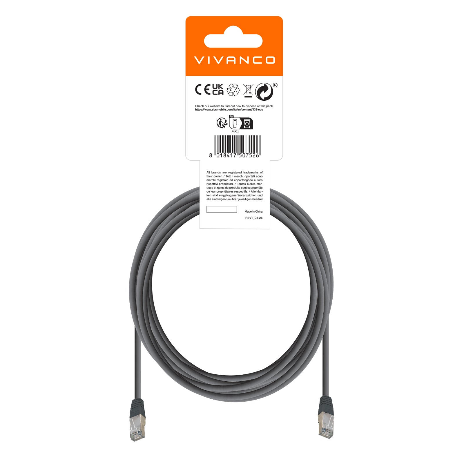 Prolunga USB 2.0 Tipo A maschio - femmina