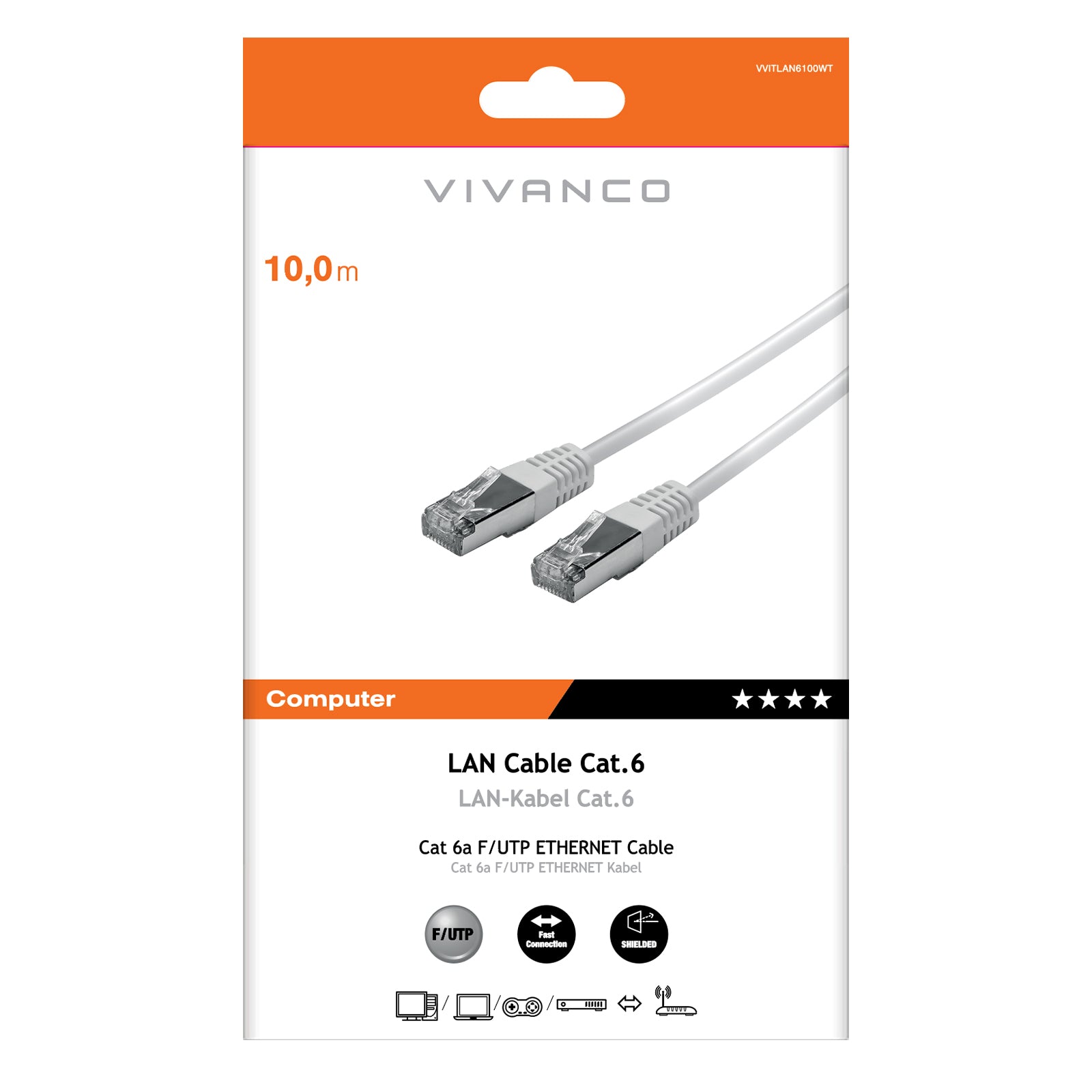 Cat 6 network cable