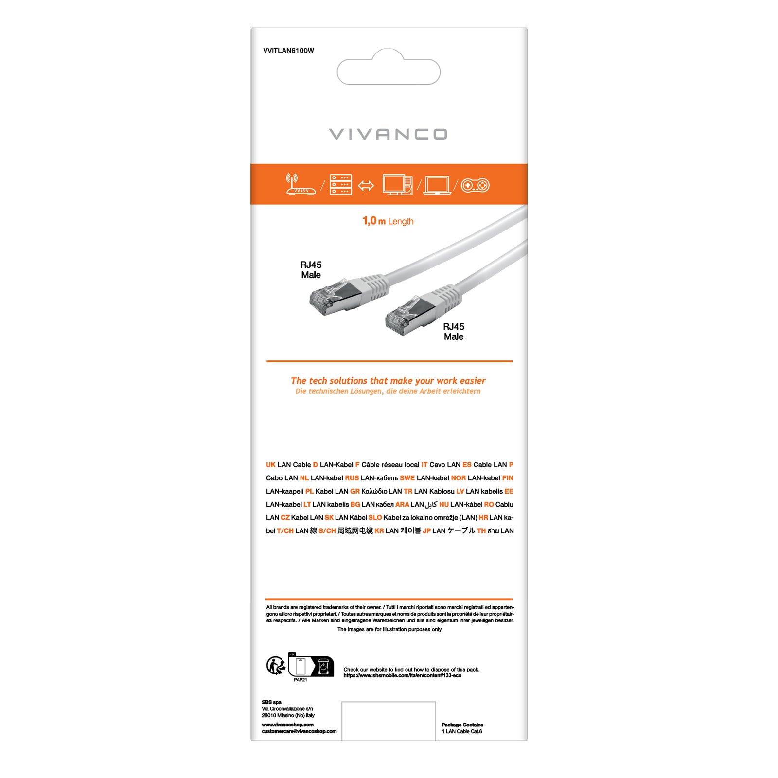 Cat 6 network cable