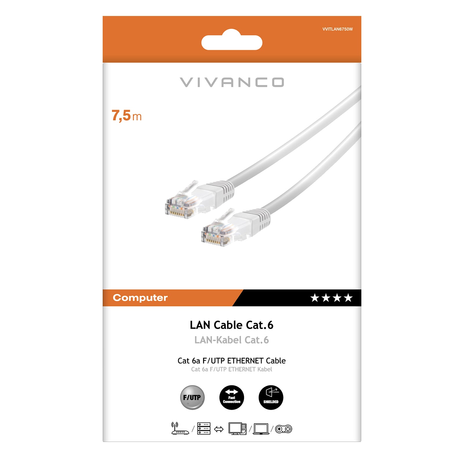 Cat 6 network cable