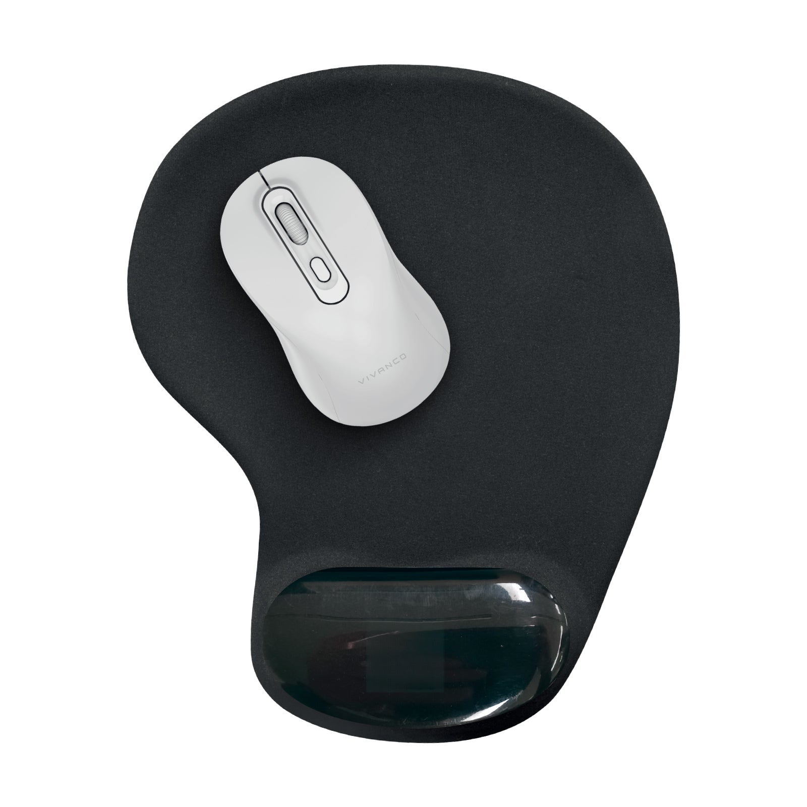 Tappetino per mouse con poggiapolso in gel
