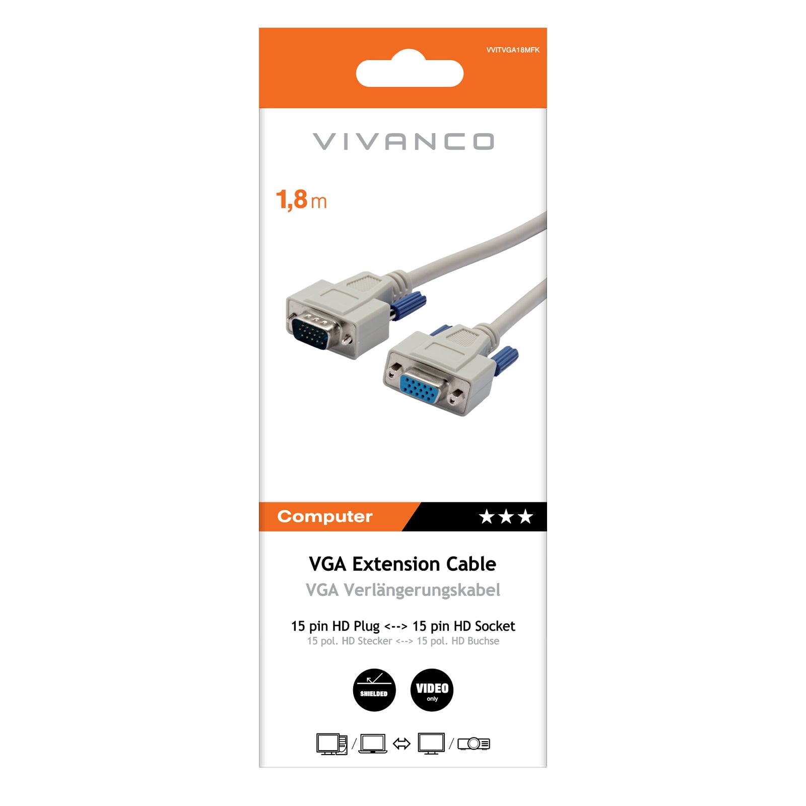Cavo VGA per monitor