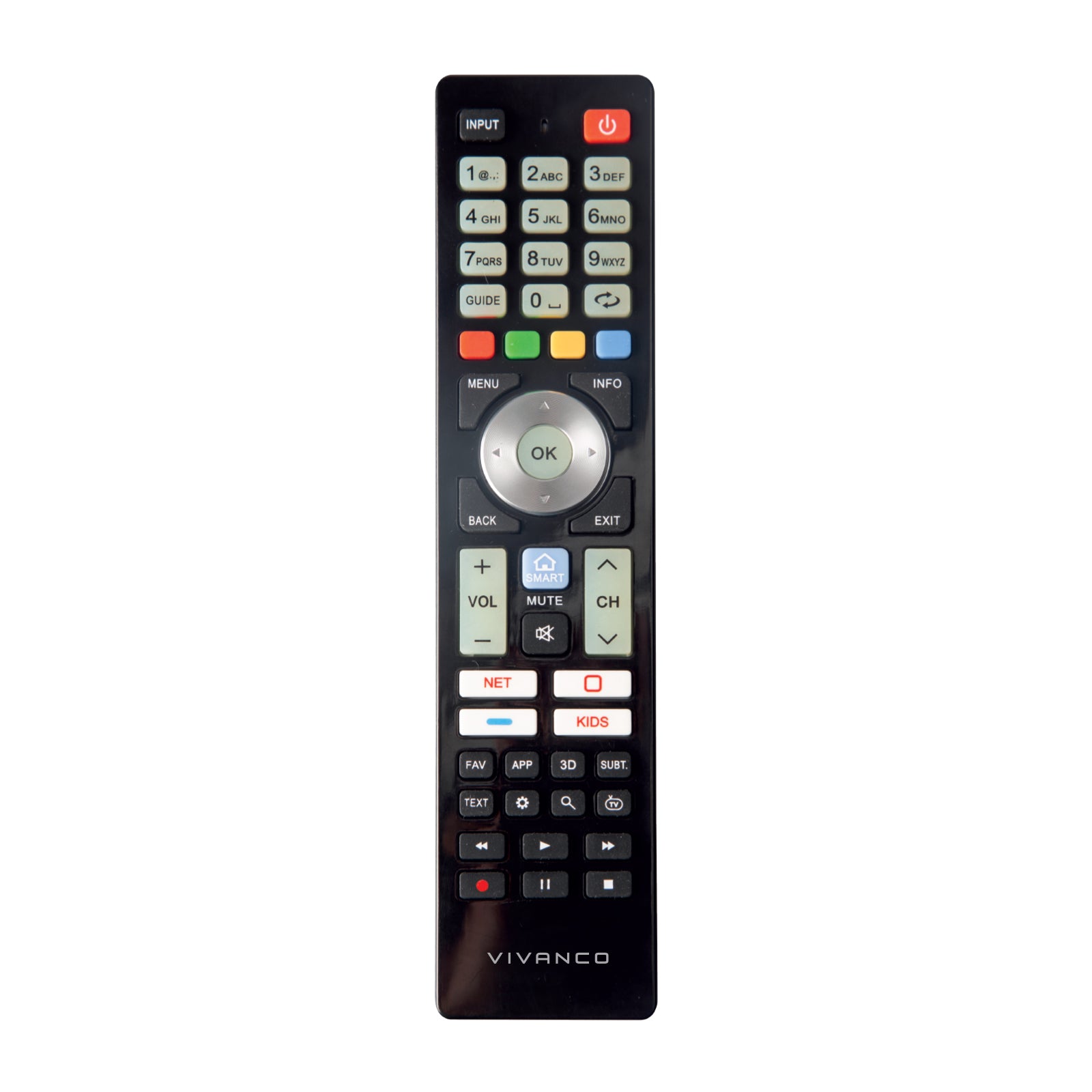 Remote control for Samsung, LG, Sony, Philips, Panasonic TVs