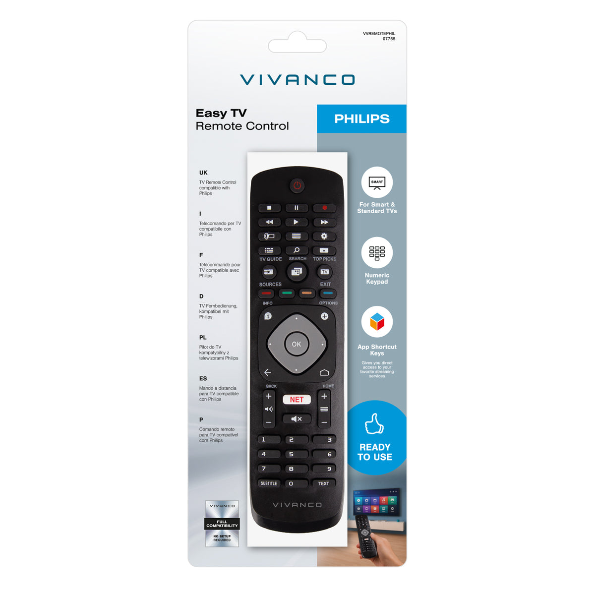 Philips TV-Fernbedienung