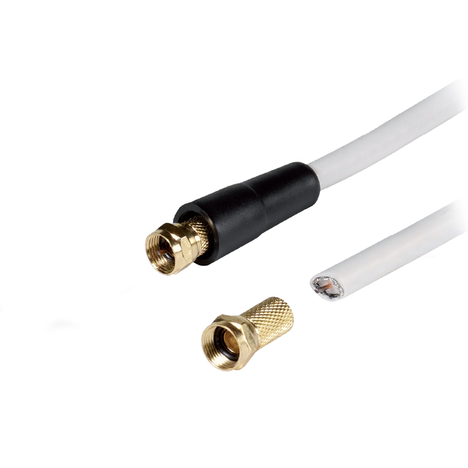 10m SAT-Anschlusskabel-Set