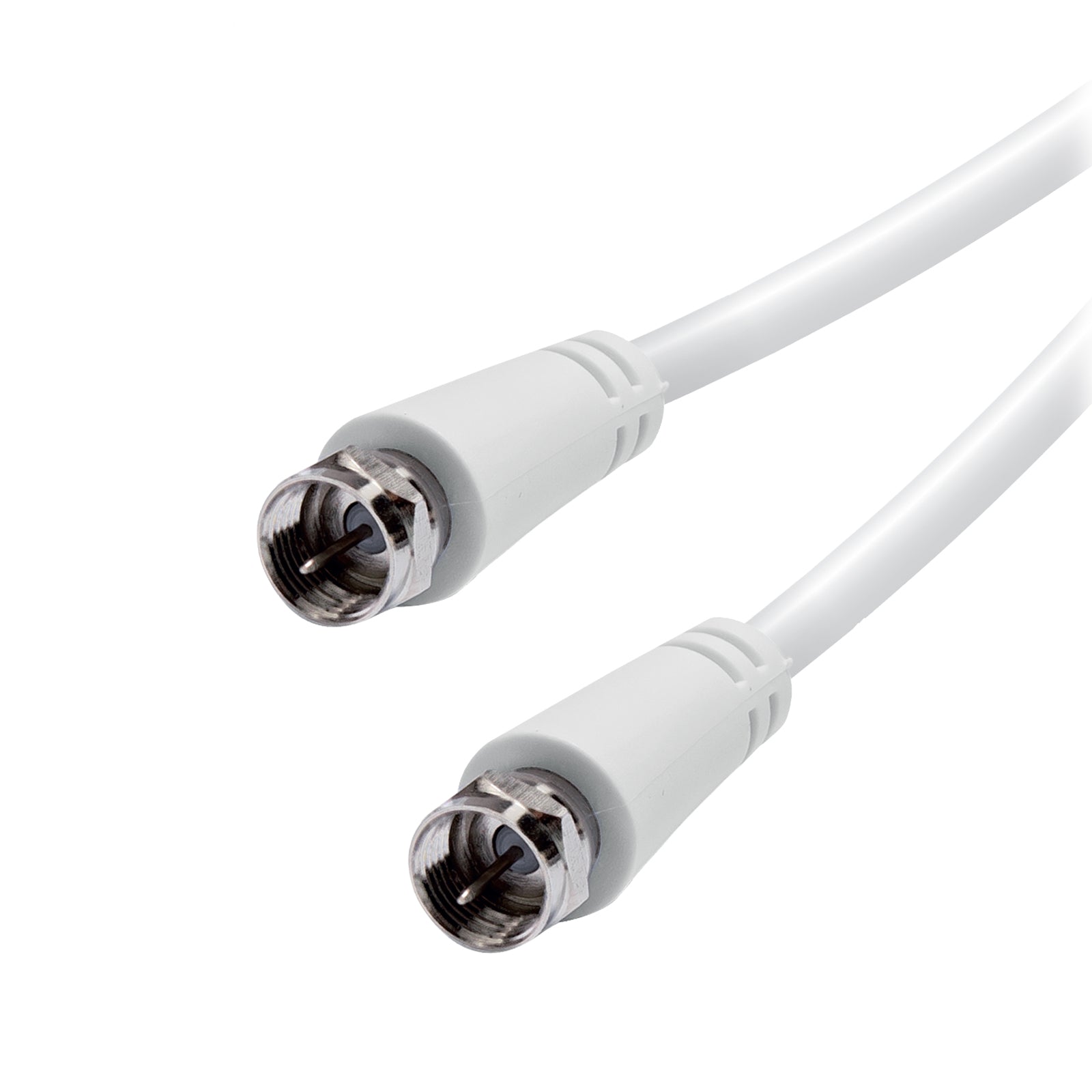 Koaxial-Satellitenkabel Typ F Stecker auf Buchse