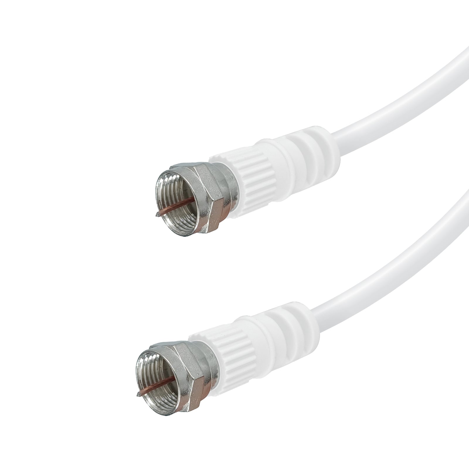 Koaxial-Satellitenkabel Typ F Stecker auf Buchse