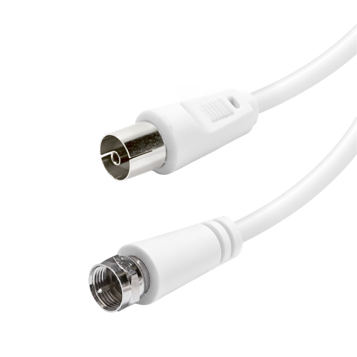 Koaxial-Satellitenkabel Typ F Stecker auf Buchse
