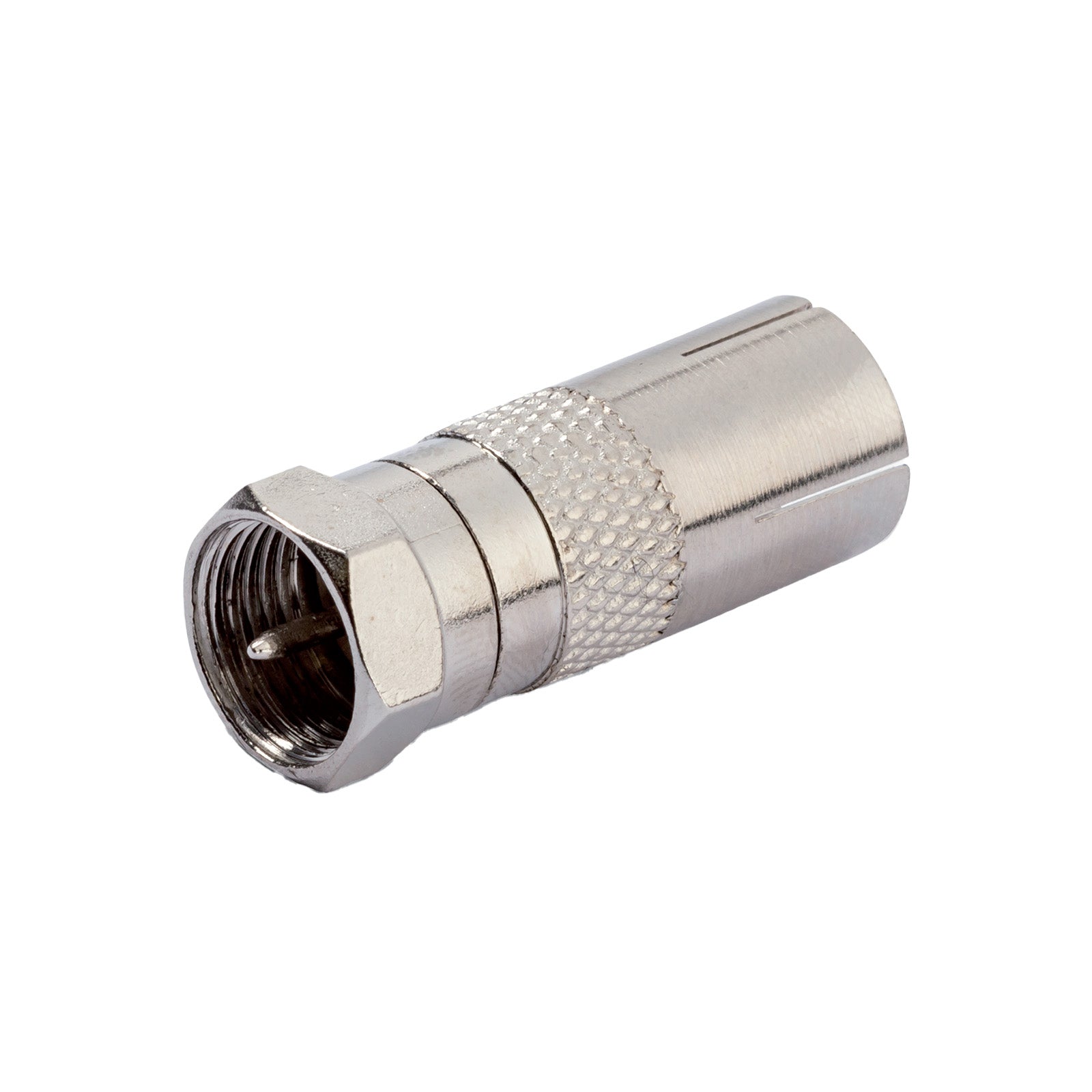 Adaptateur type F femelle vers coaxial mâle