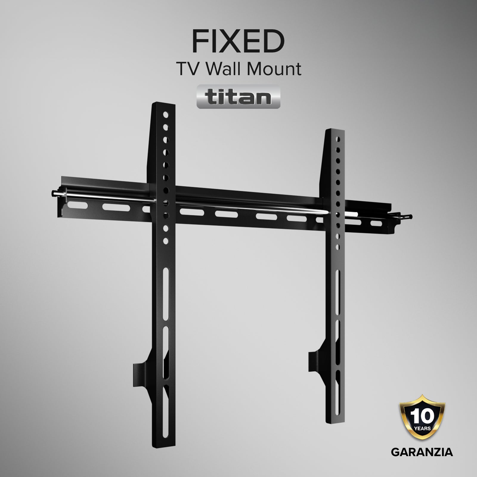 TITAN Supporto TV da parete, FIXED, 65", 45kg, VESA 400x400