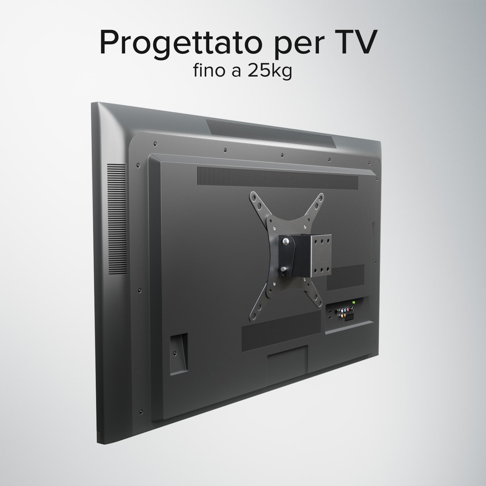 Support mural TV, TILT, 43", 25kg, VESA 200x200