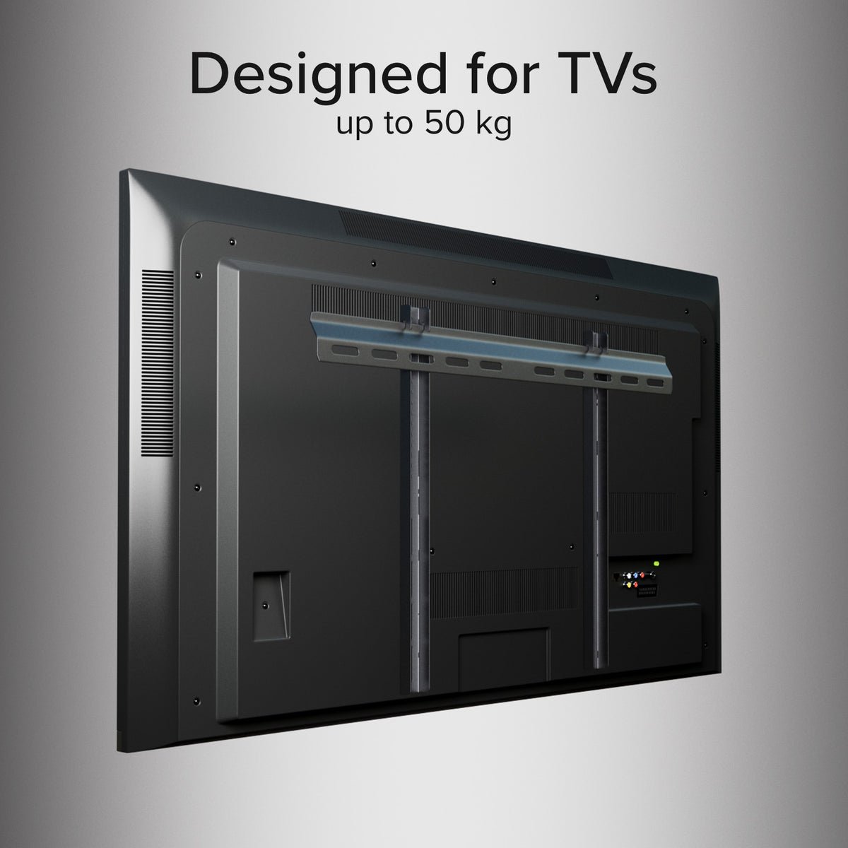 Supporto TV da parete, FIXED, 75", 50kg, VESA 600x400