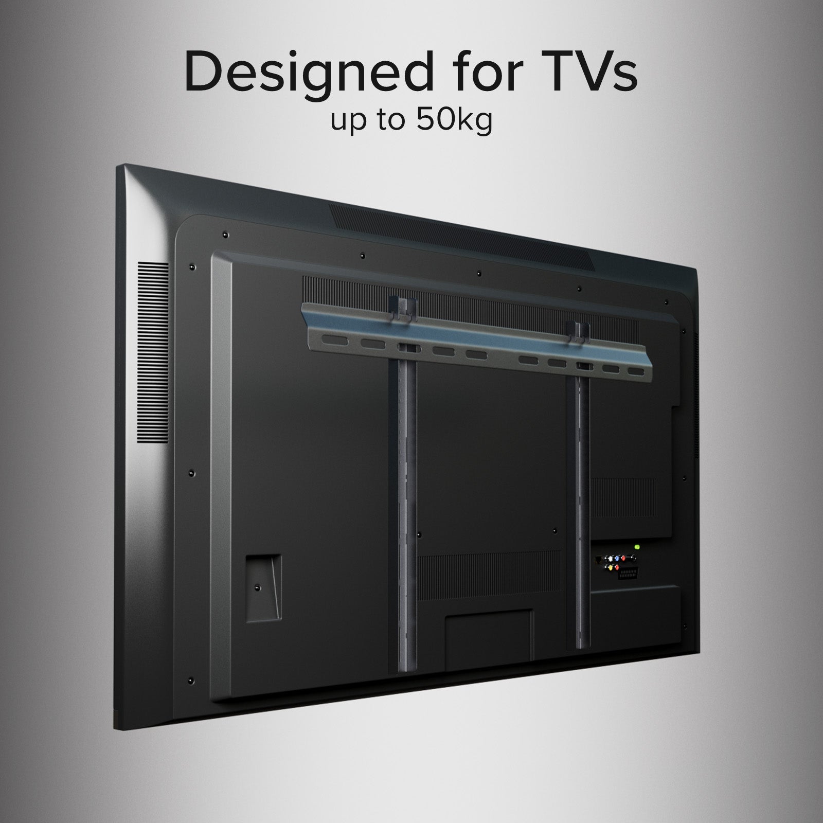 Supporto TV da parete, FIXED, 75", 50kg, VESA 600x400