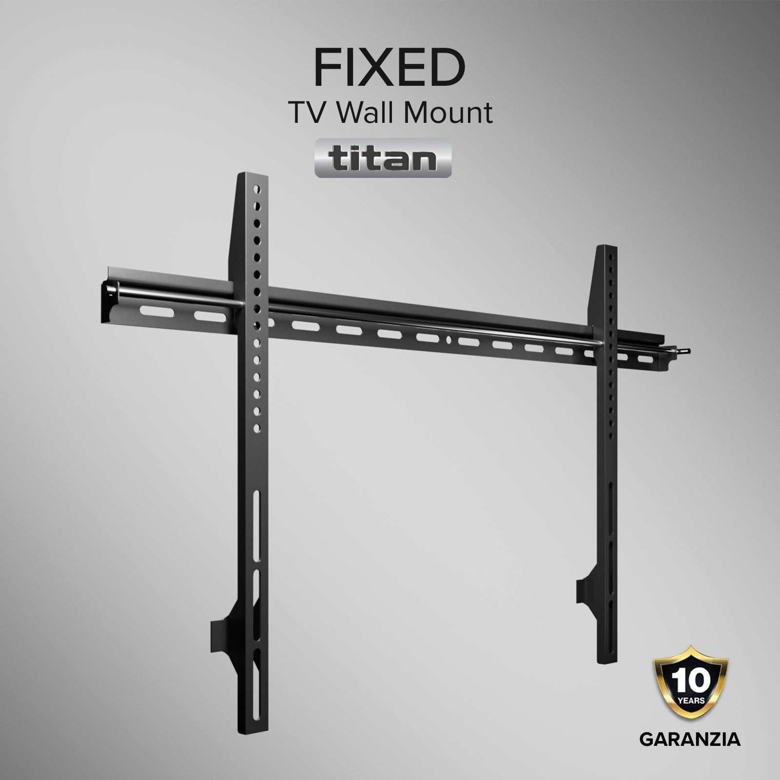 TITAN Supporto TV da parete, FIXED, 85", 75kg, VESA 800x400