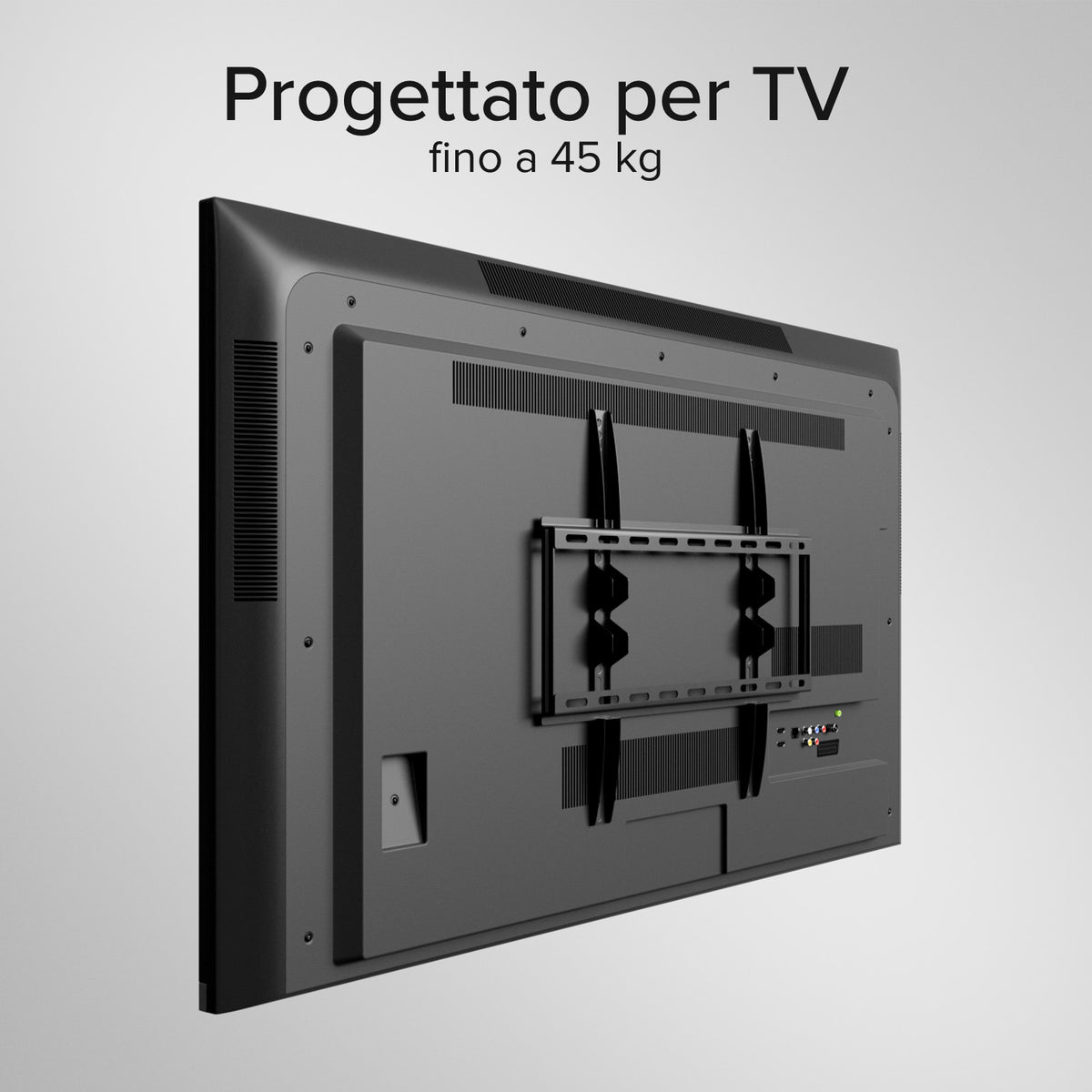 Support mural TV, FIXED, 55", 45kg, VESA 400x400