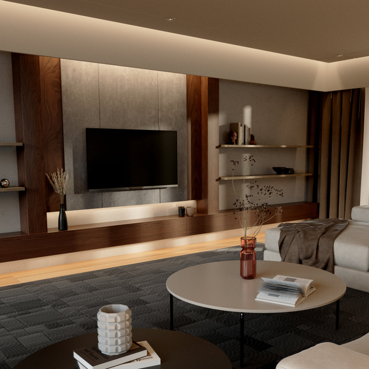 Support mural TV, FIXED, 55", 45kg, VESA 400x400