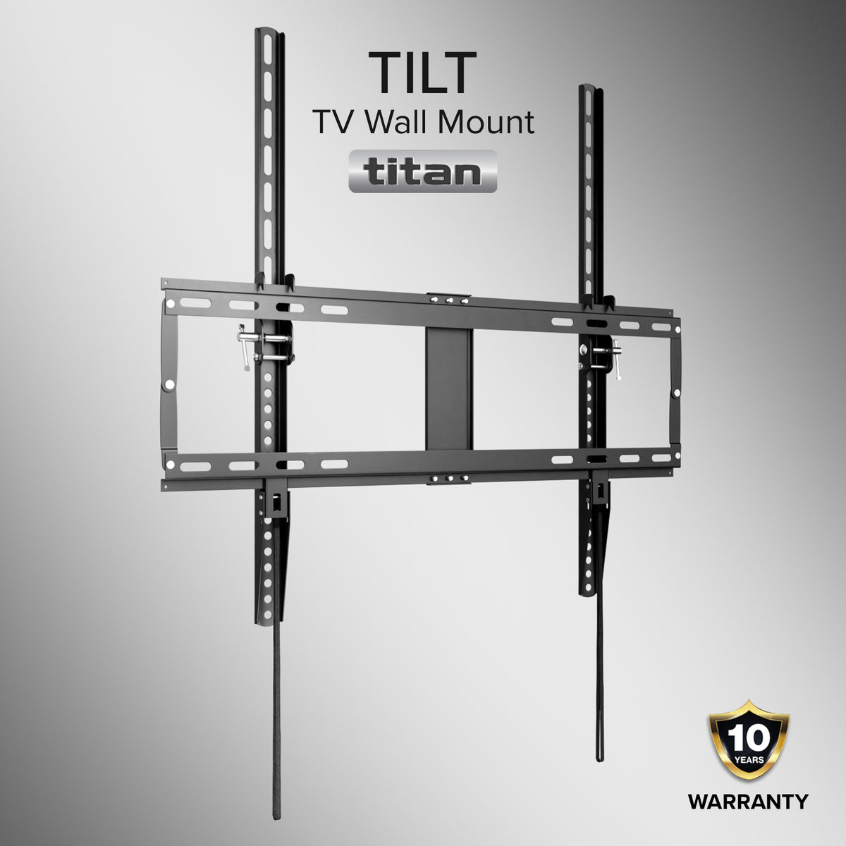 TITAN Support mural TV, TILT, 100", 80kg, VESA 600x600