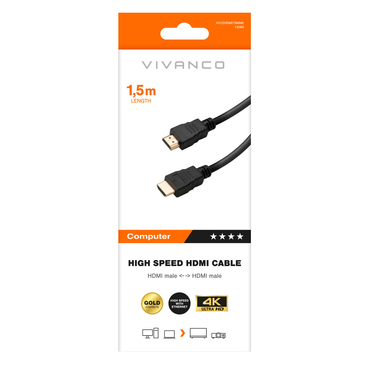 High-Speed-HDMI-Kabel mit Ethernet