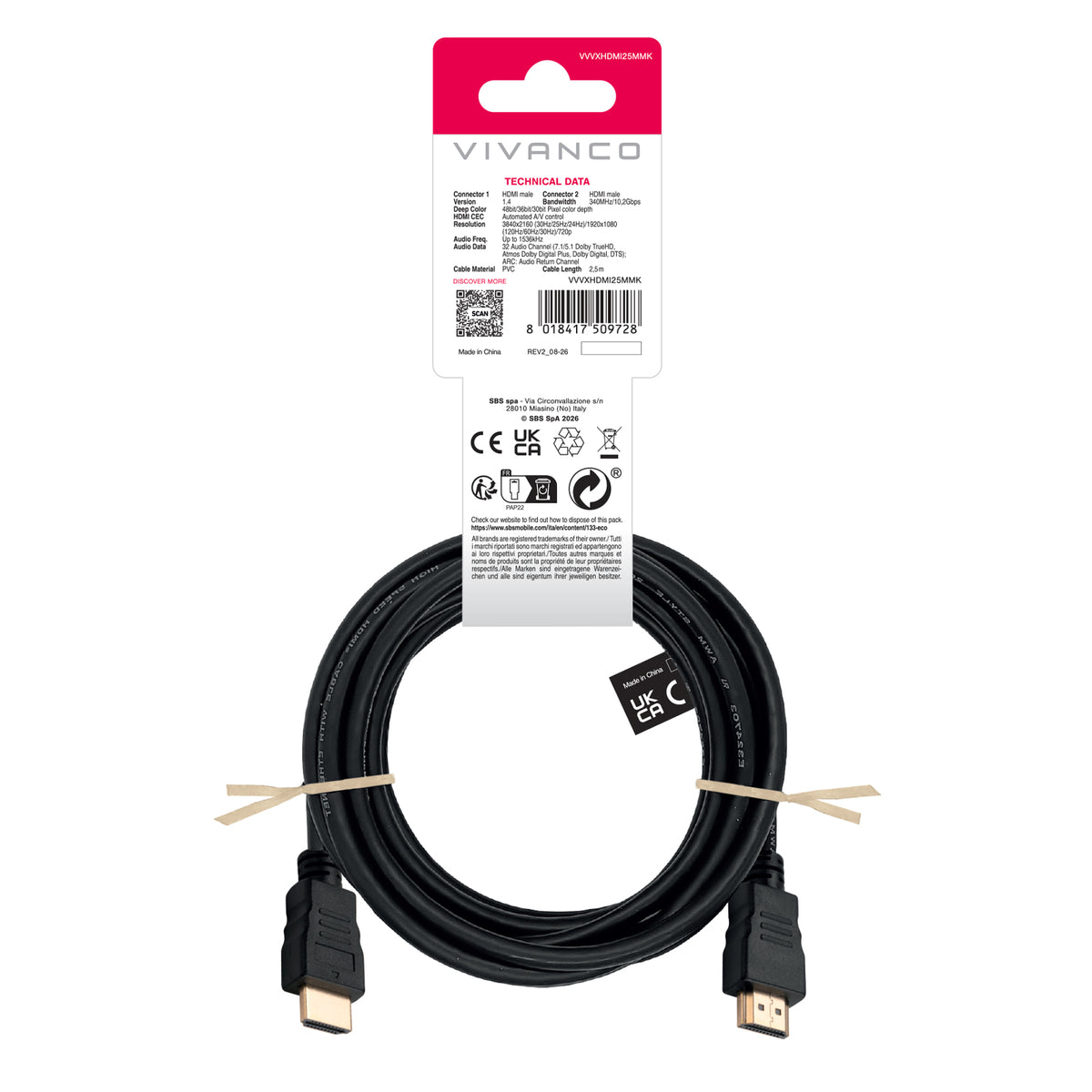 High Speed HDMI Cable with Ethernet