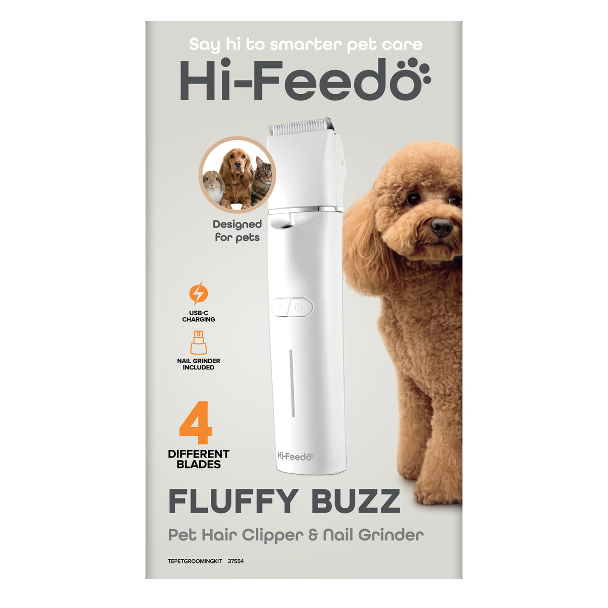 Fluffy Buzz kit per la toelettatura di animali domestici