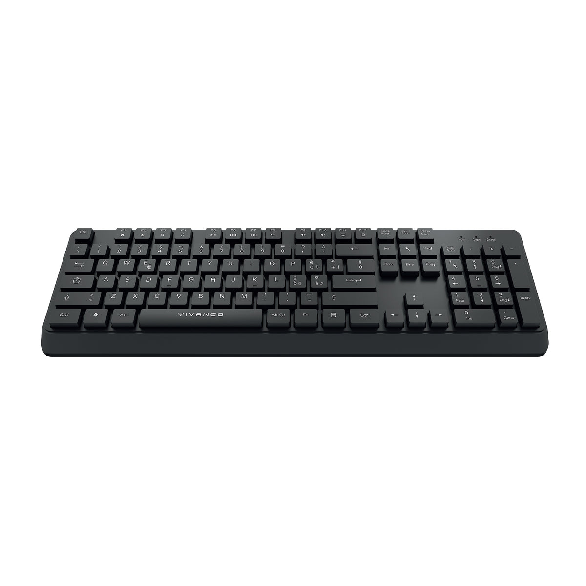 Tastiera ANSI, cablata con cavo 1,5 m USB-A, 104 tasti layout italiano
