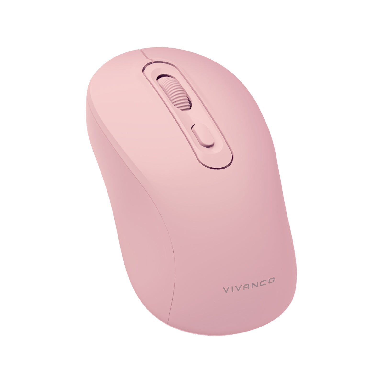 Mouse wireless con design ergonomico e clic silenzioso