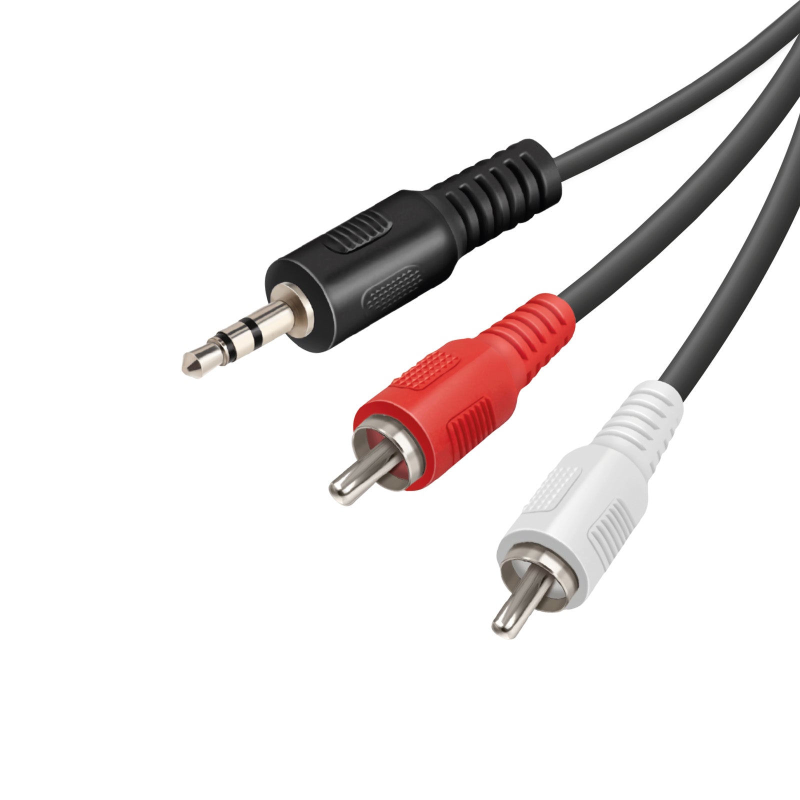 Cavo audio Jack 3,5 mm a 2 RCA maschio