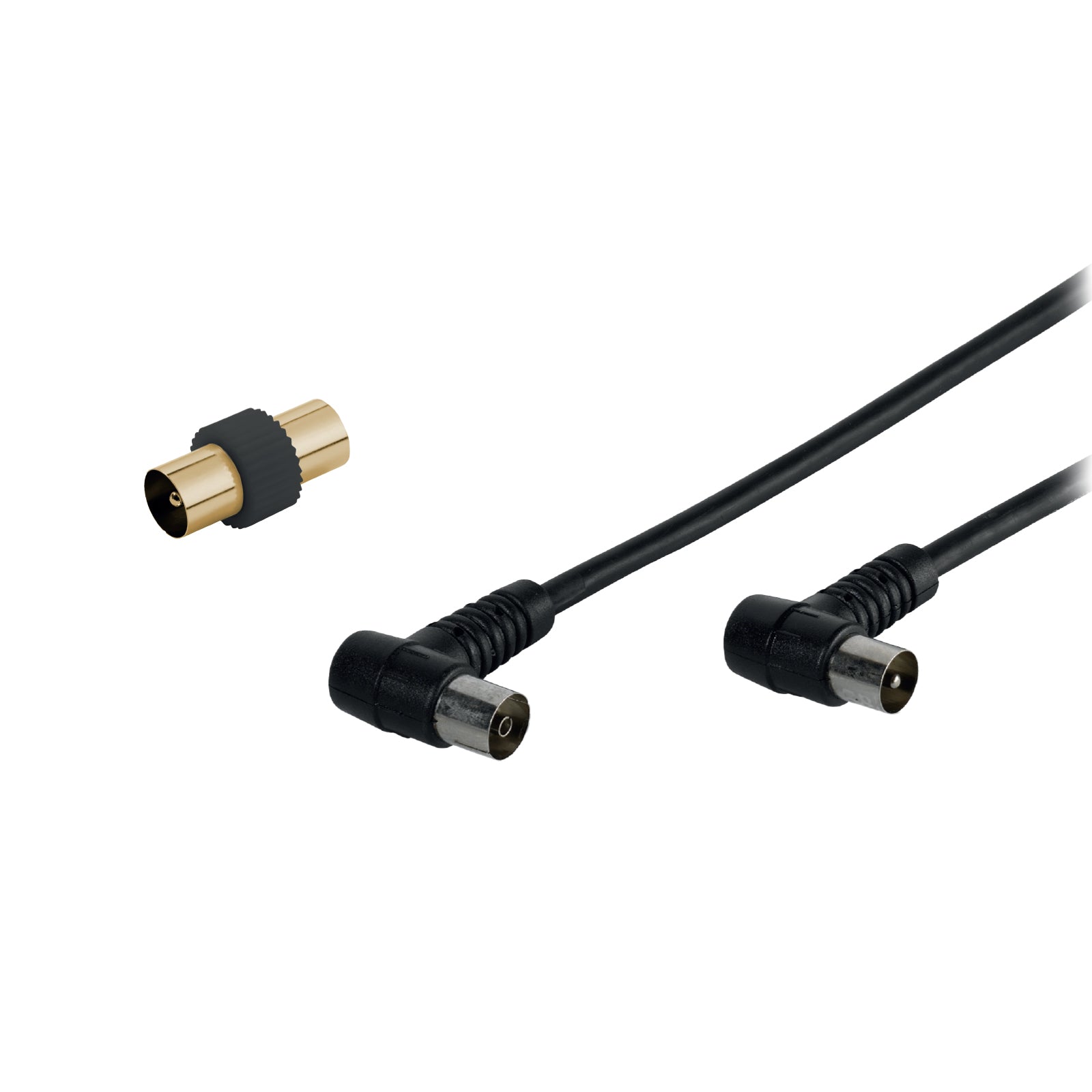 Cavo antenna 90dB con connettori angolati