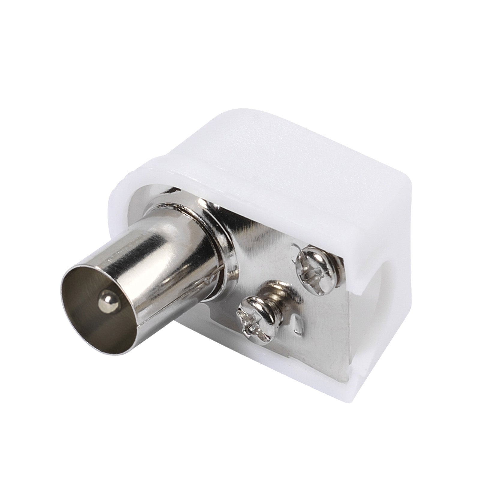 Connecteur coaxial coudé