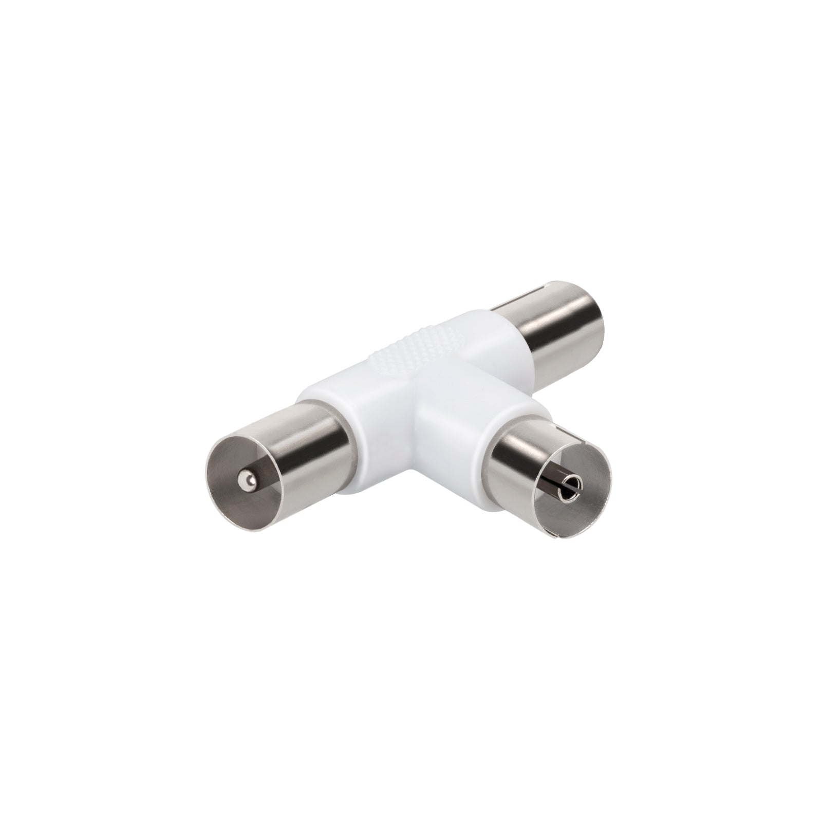 Splitter coassiale per antenna con 2 uscite maschio