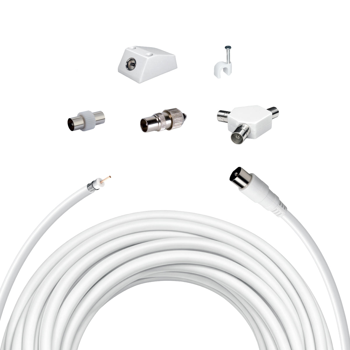 DIY Antennenkabel-Verlängerungssatz, 14m
