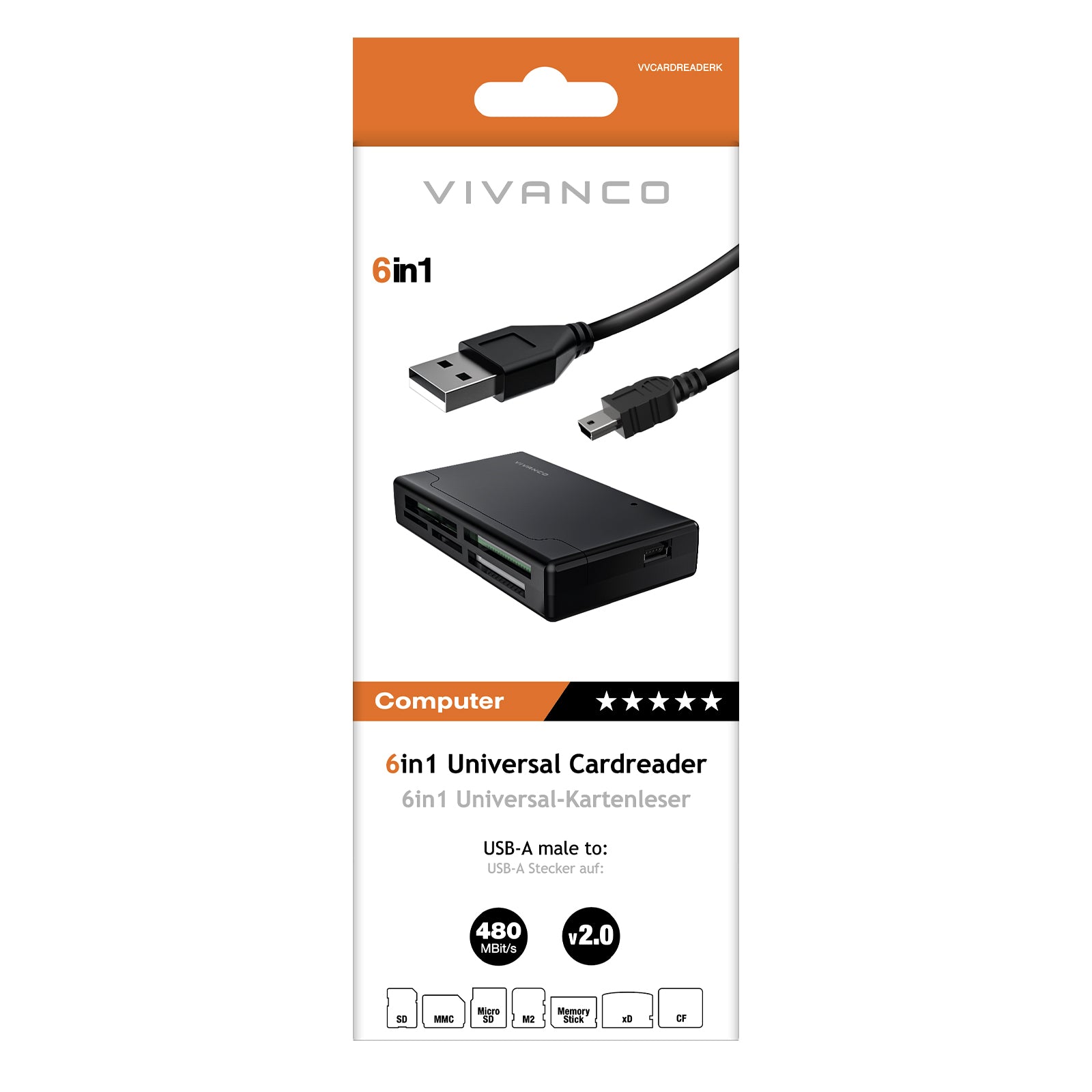 Lettore multischeda USB