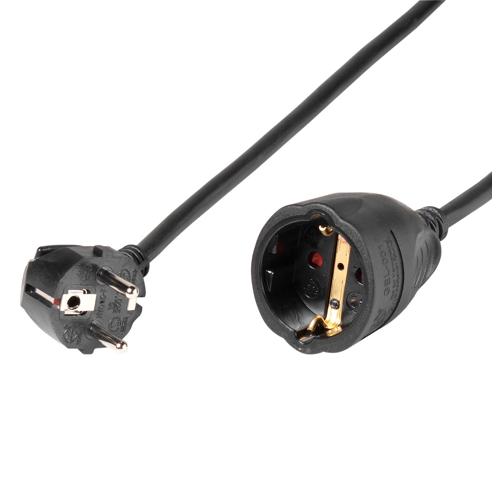 Schuko extension cord, power cable