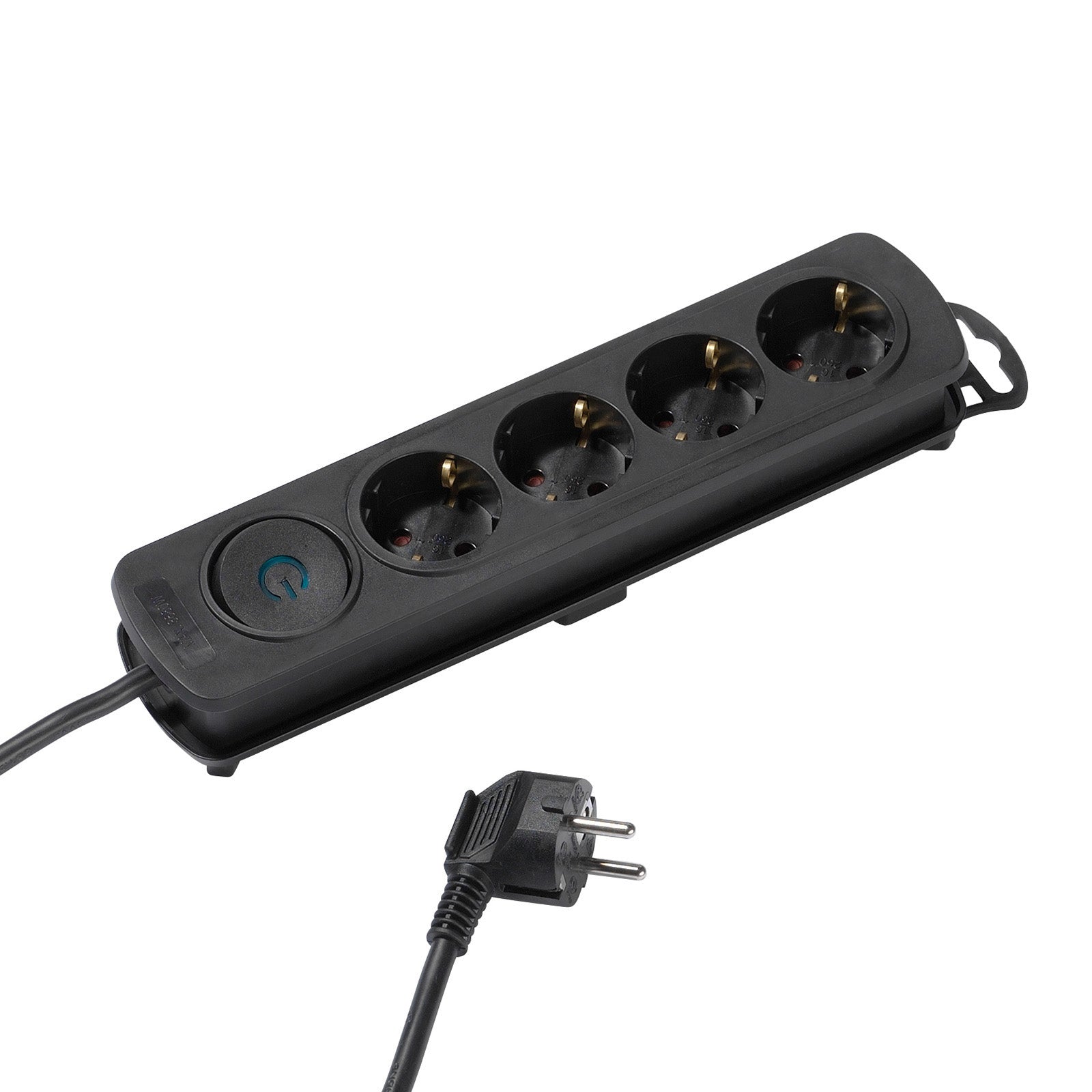Power strip with 4 Schuko ports