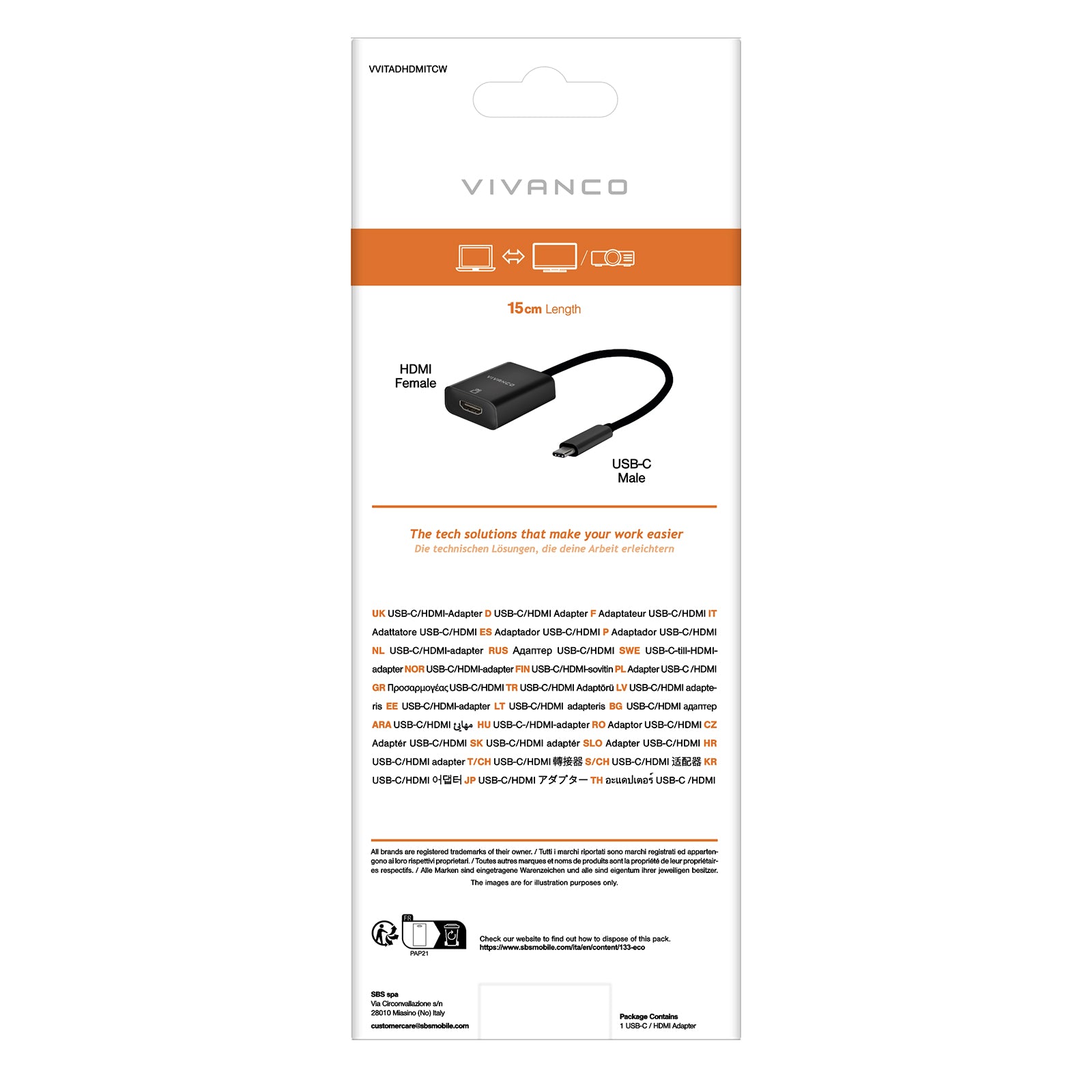 Adattatore USB Type-C – HDMI