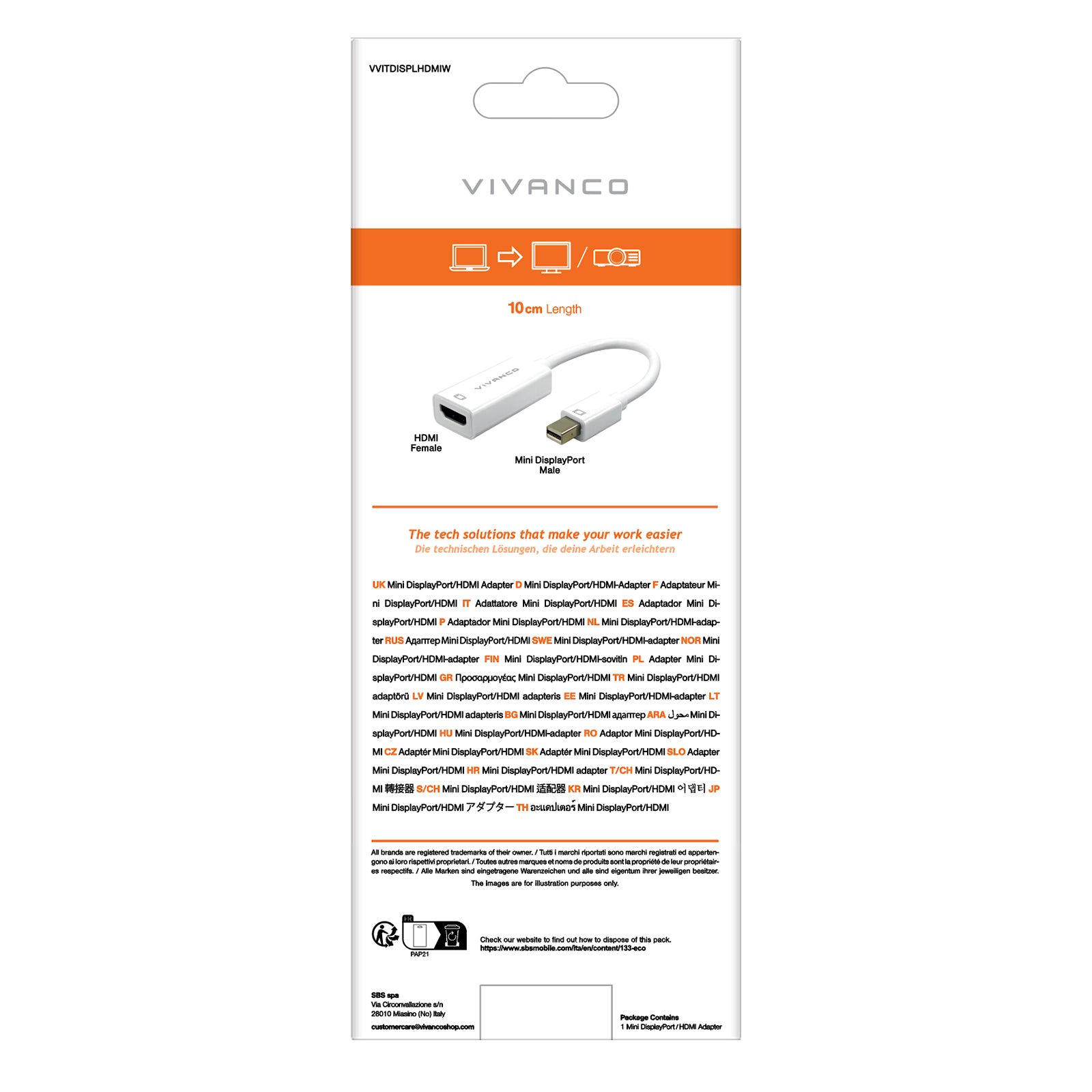 Mini DisplayPort-auf-HDMI-Adapter