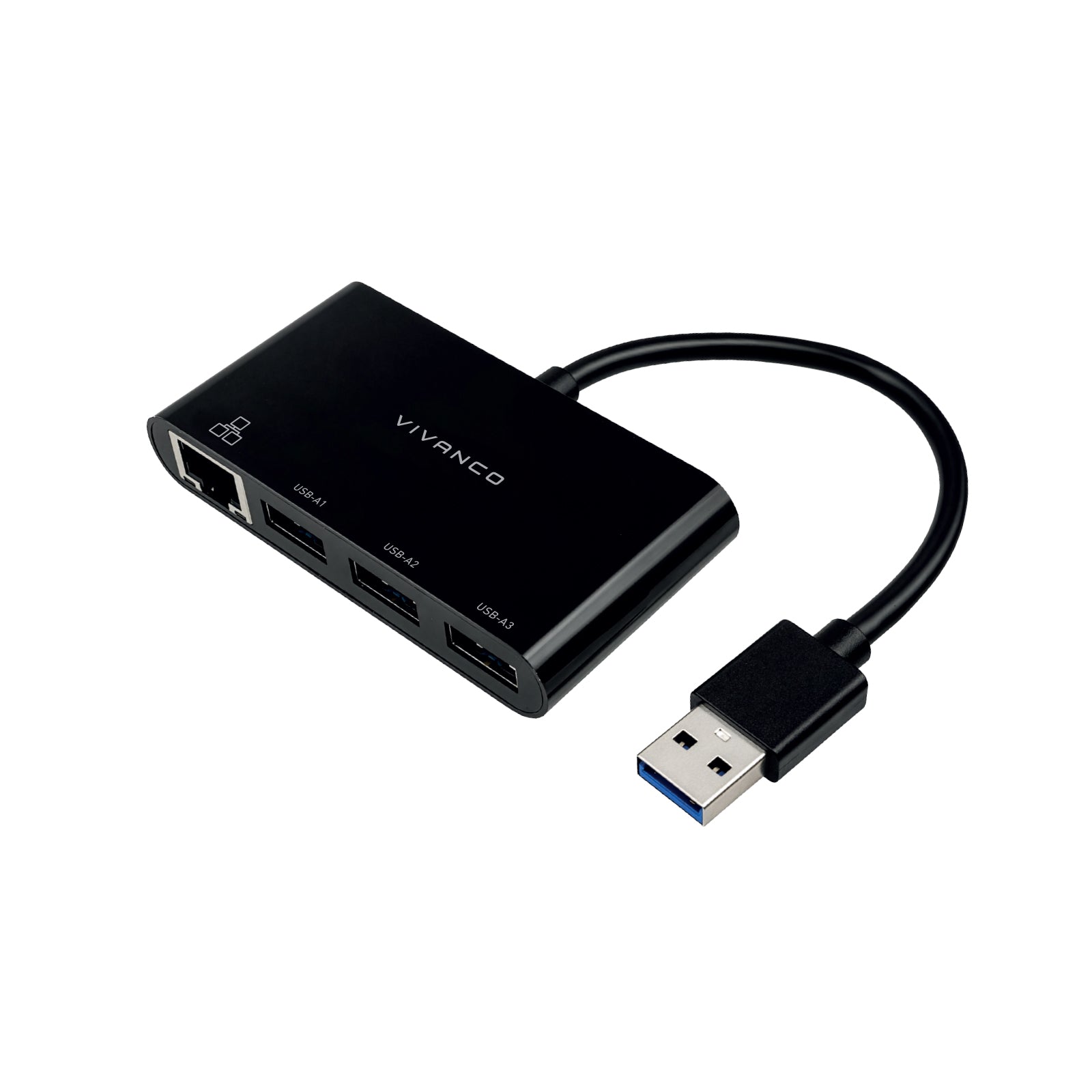 Adattatore di rete da Ethernet a USB 3.0 e HUB USB-A